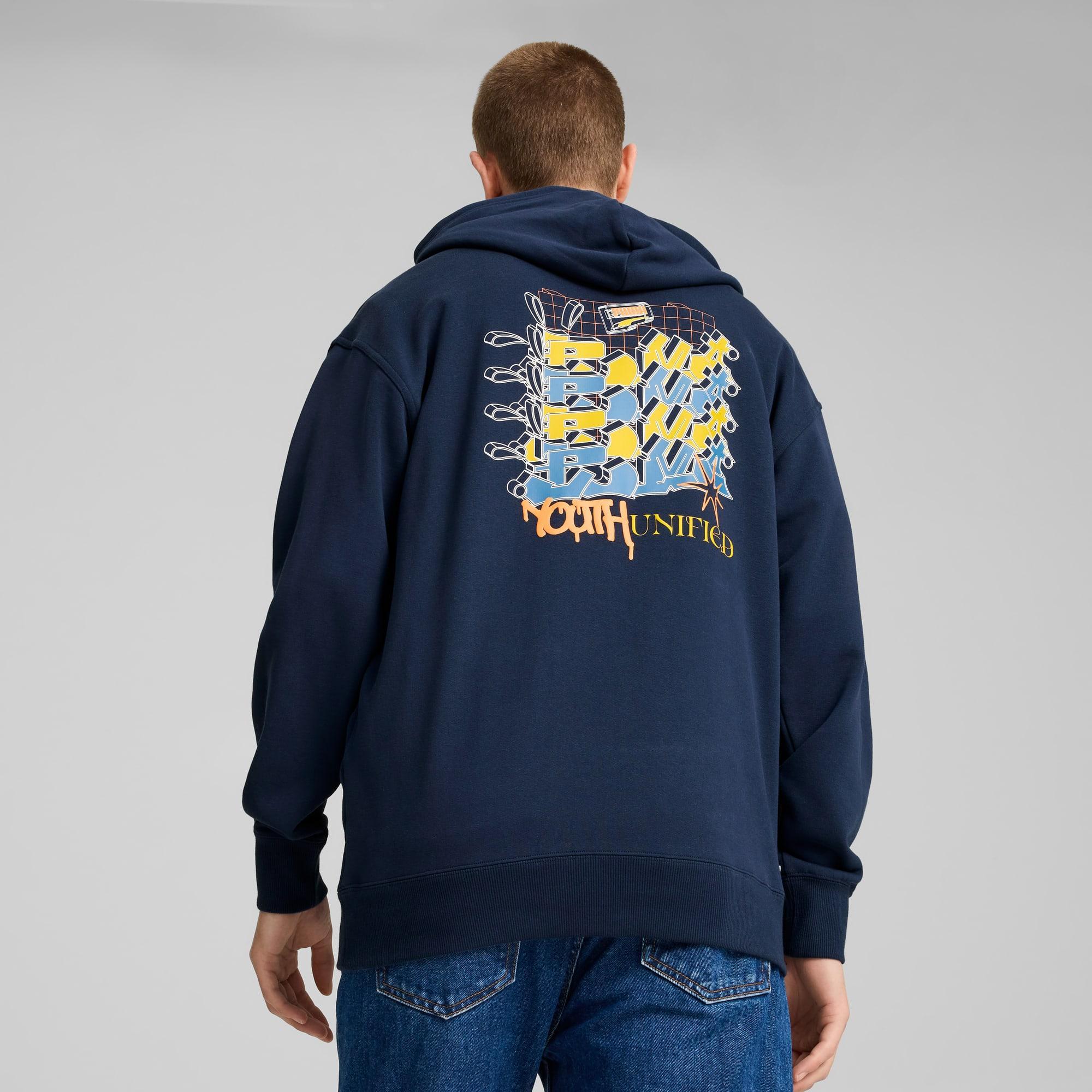 DOWNTOWN Graphic Hoodie Men Product Image