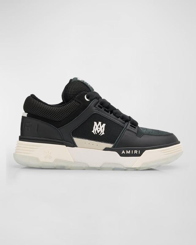 Mens MA-1 Leather Low-Top Sneakers Product Image