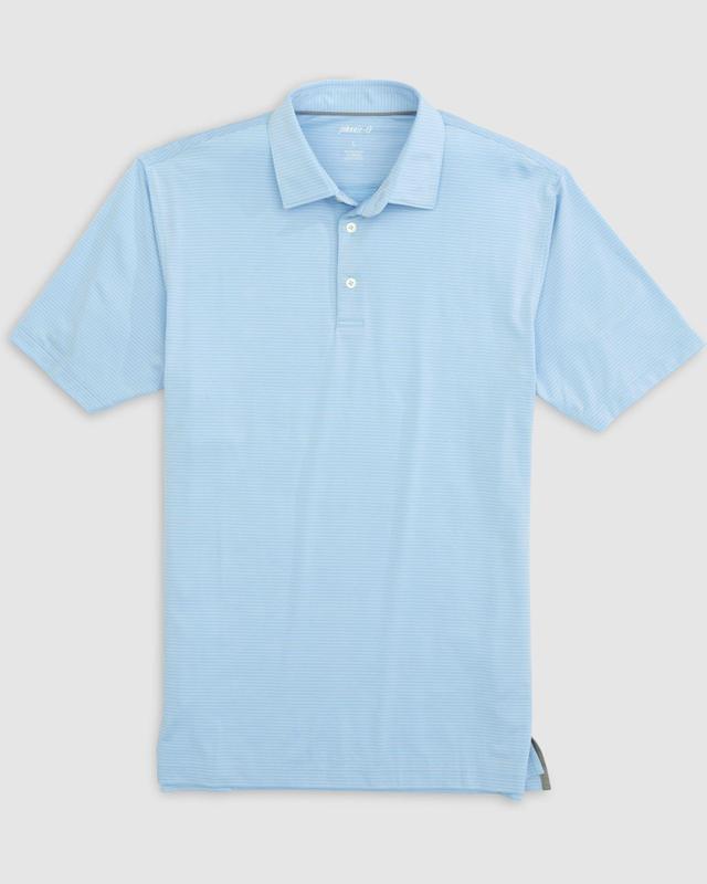 Albatross Striped Jersey Performance Polo Product Image