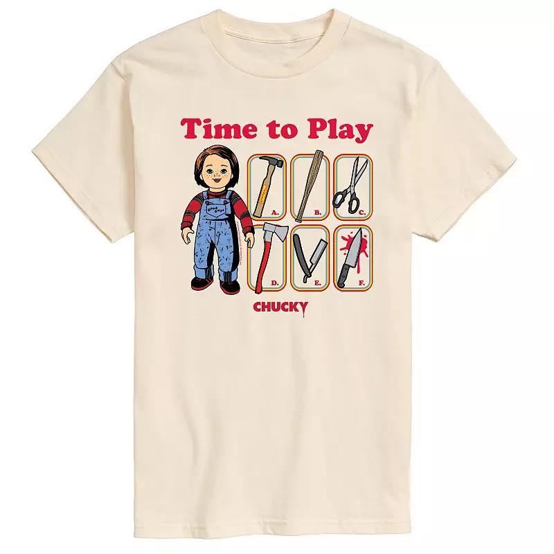 Mens Chucky Time To Play Graphic Tee Product Image