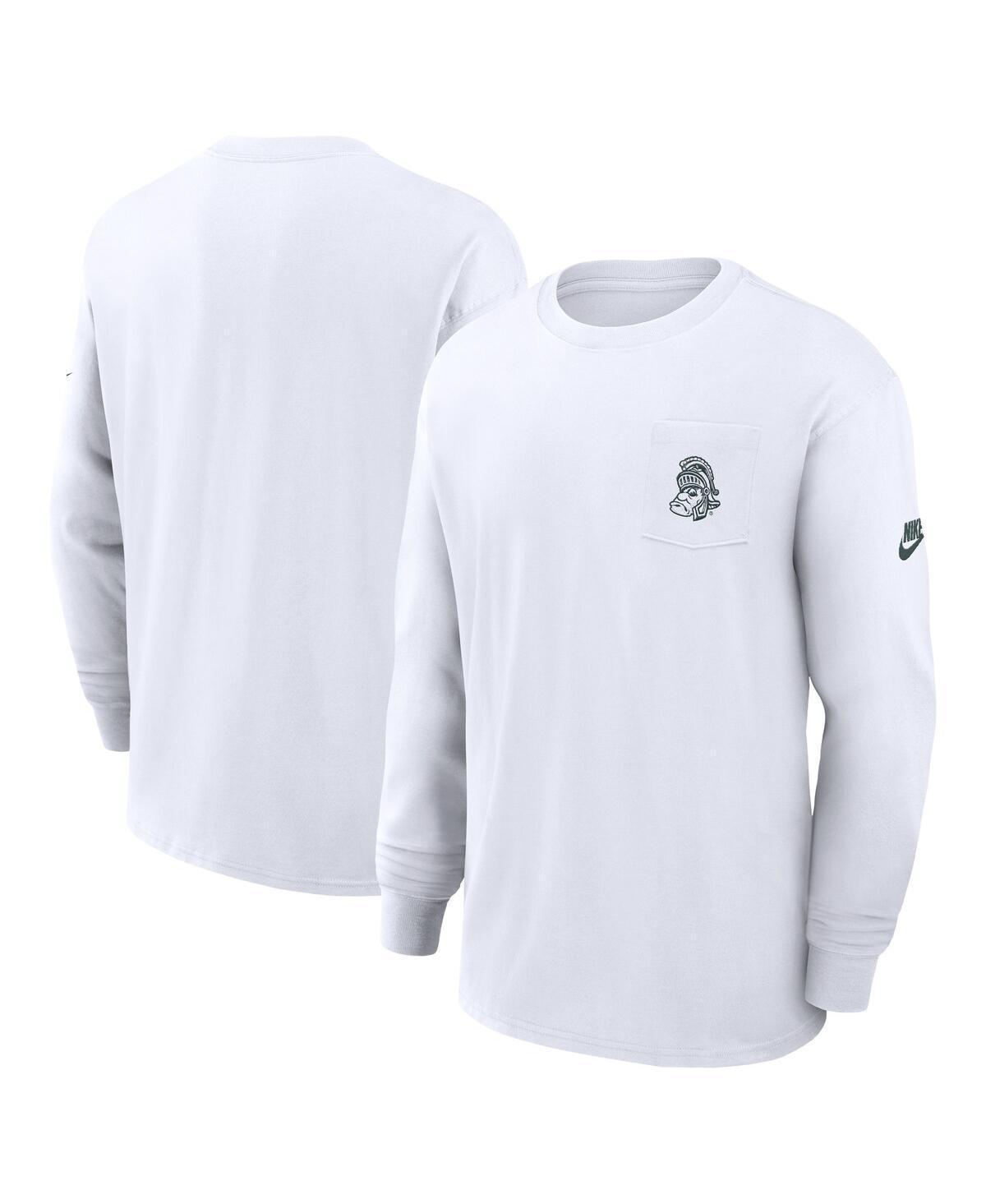 Michigan State Spartans Legacy Max90 Pocket Nike Men's College Long-Sleeve T-Shirt Product Image