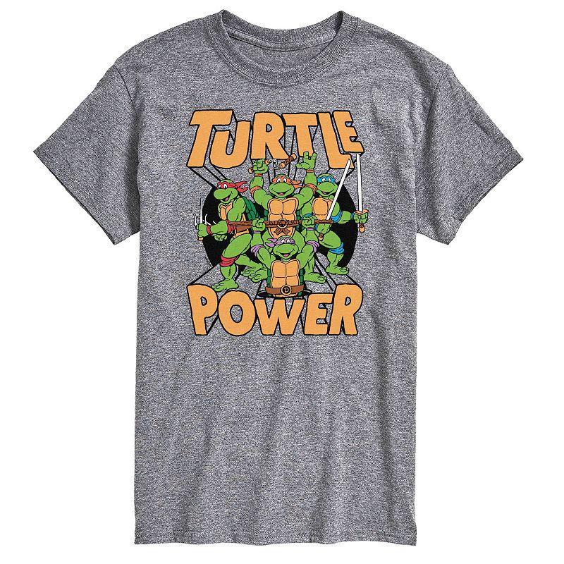 Big & Tall TMNT Turtle Power Graphic Tee, Mens Product Image