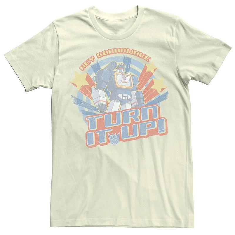 Mens Transformers Turn It Up Vintage Poster Tee Product Image