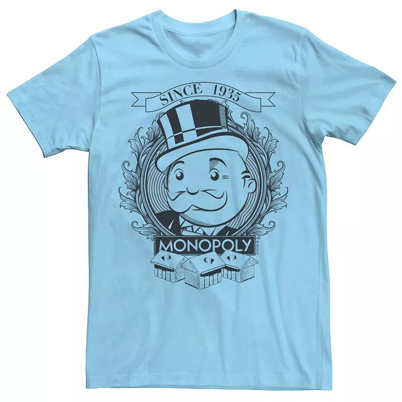 Mens Monopoly Popular Board Game Since 1935 Graphic Tee Product Image