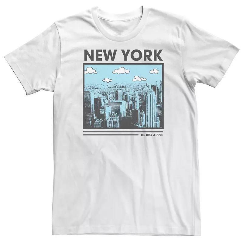 Mens New York The Big Apple Skyline Tee Product Image