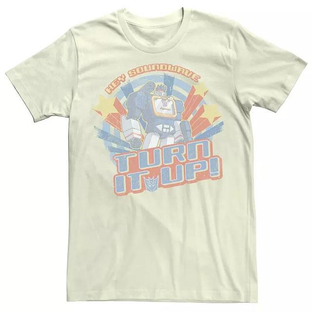 Mens Transformers Hey Soundwave Turn It Up Tee Product Image