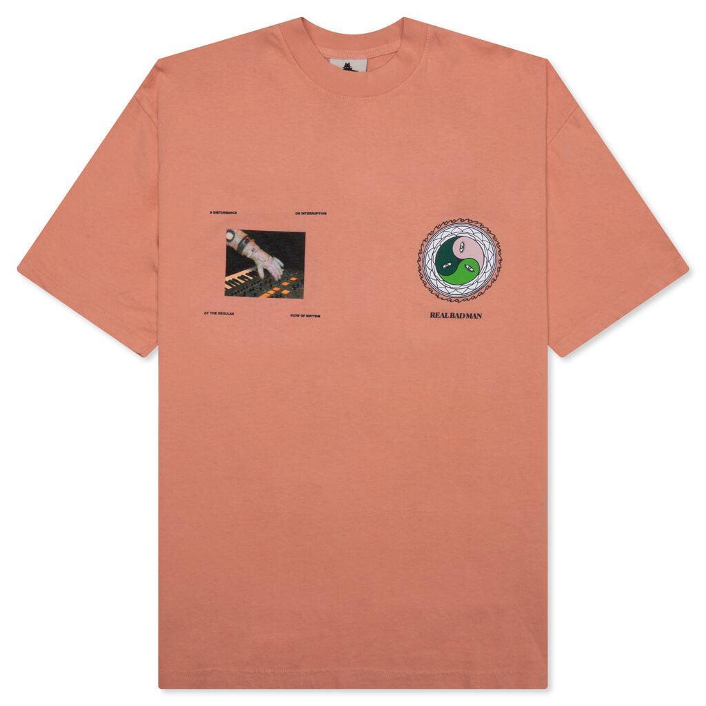 Syncopation S/S Tee - Coral Male Product Image