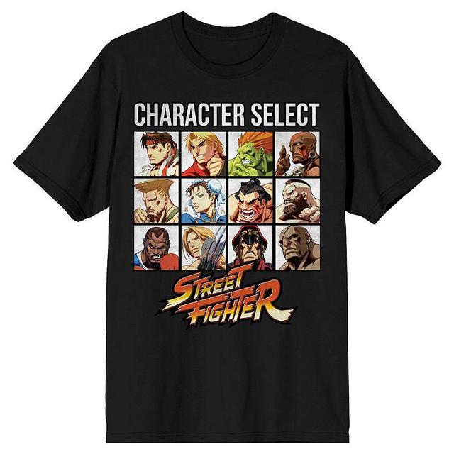 Mens Street Fighter Character Select Tee Product Image