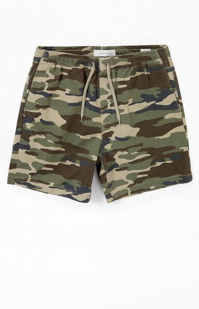 Men's Eco Twill Volley Shorts - Product Image