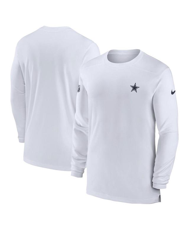 Nike Men's Dri-FIT Sideline Coach (NFL Dallas Cowboys) Long-Sleeve Top Product Image