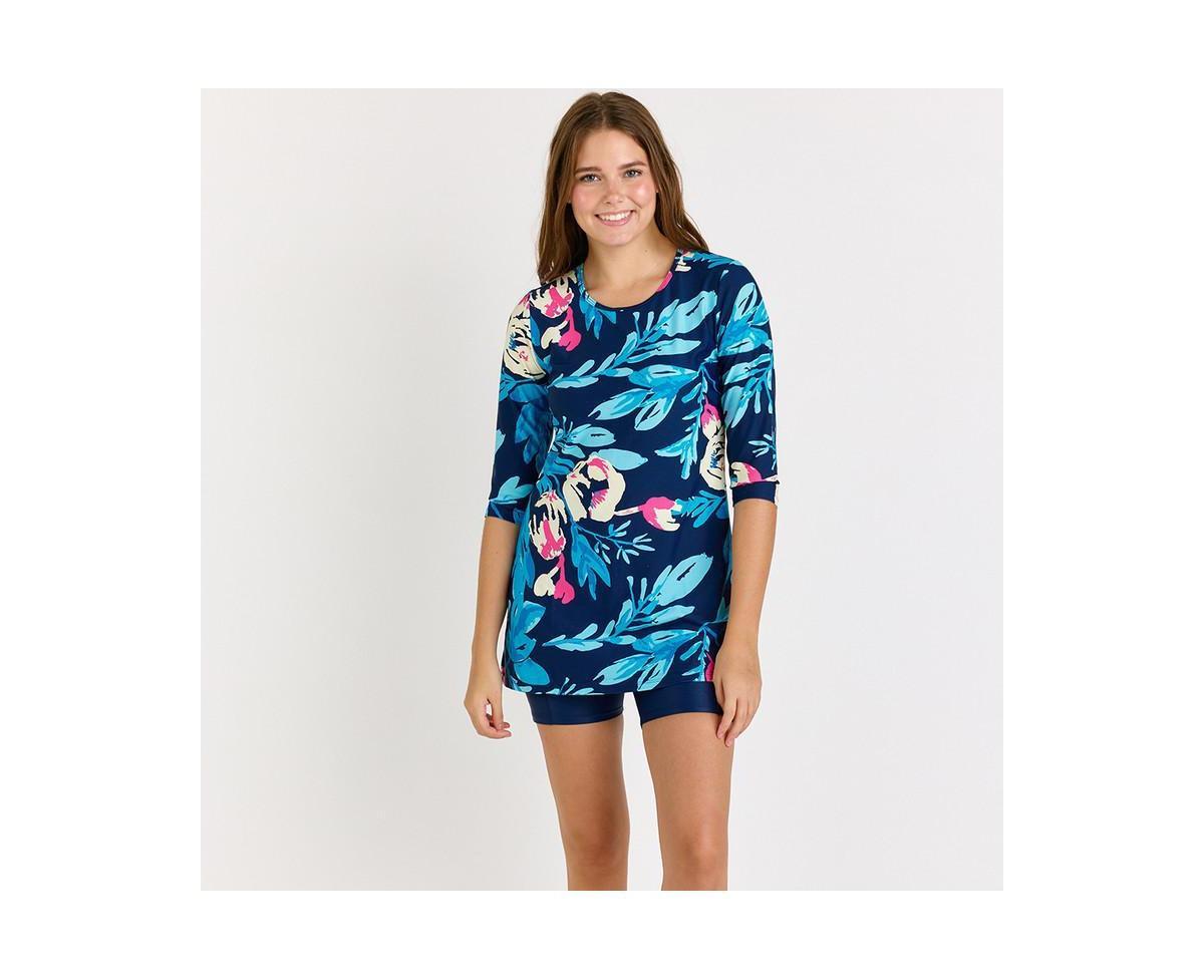 Calypsa Womens Gia Swim Tunic Top Product Image