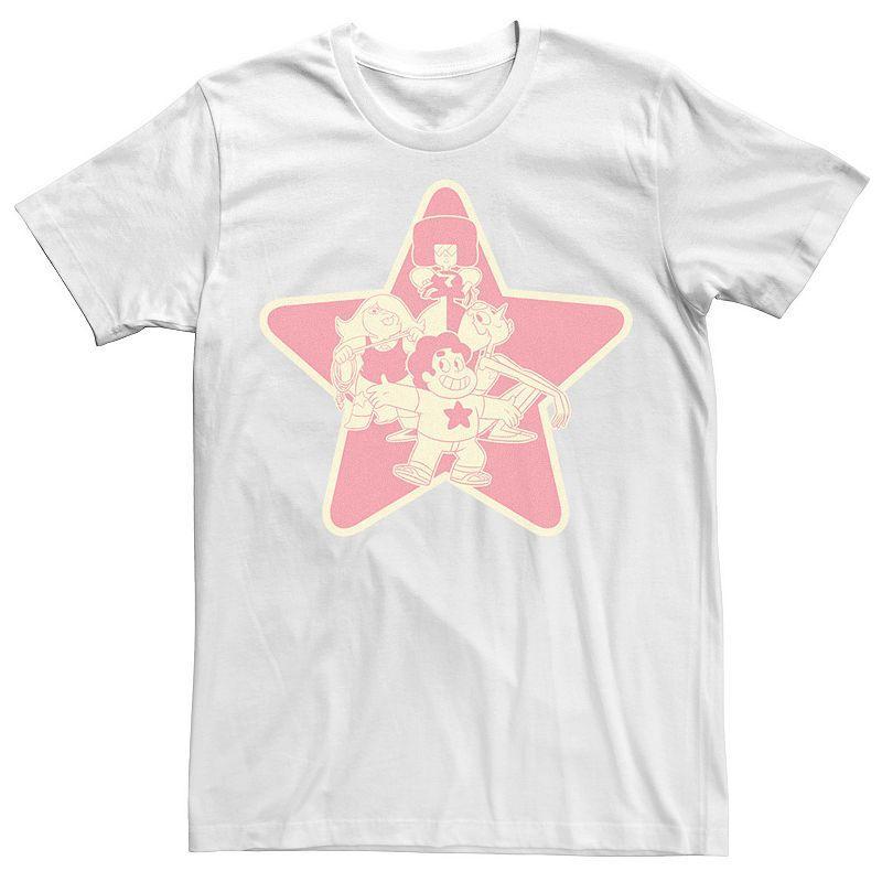 Fifth Sun Mens Steven Universe Star Group Logo Short Sleeve T- shirt Product Image