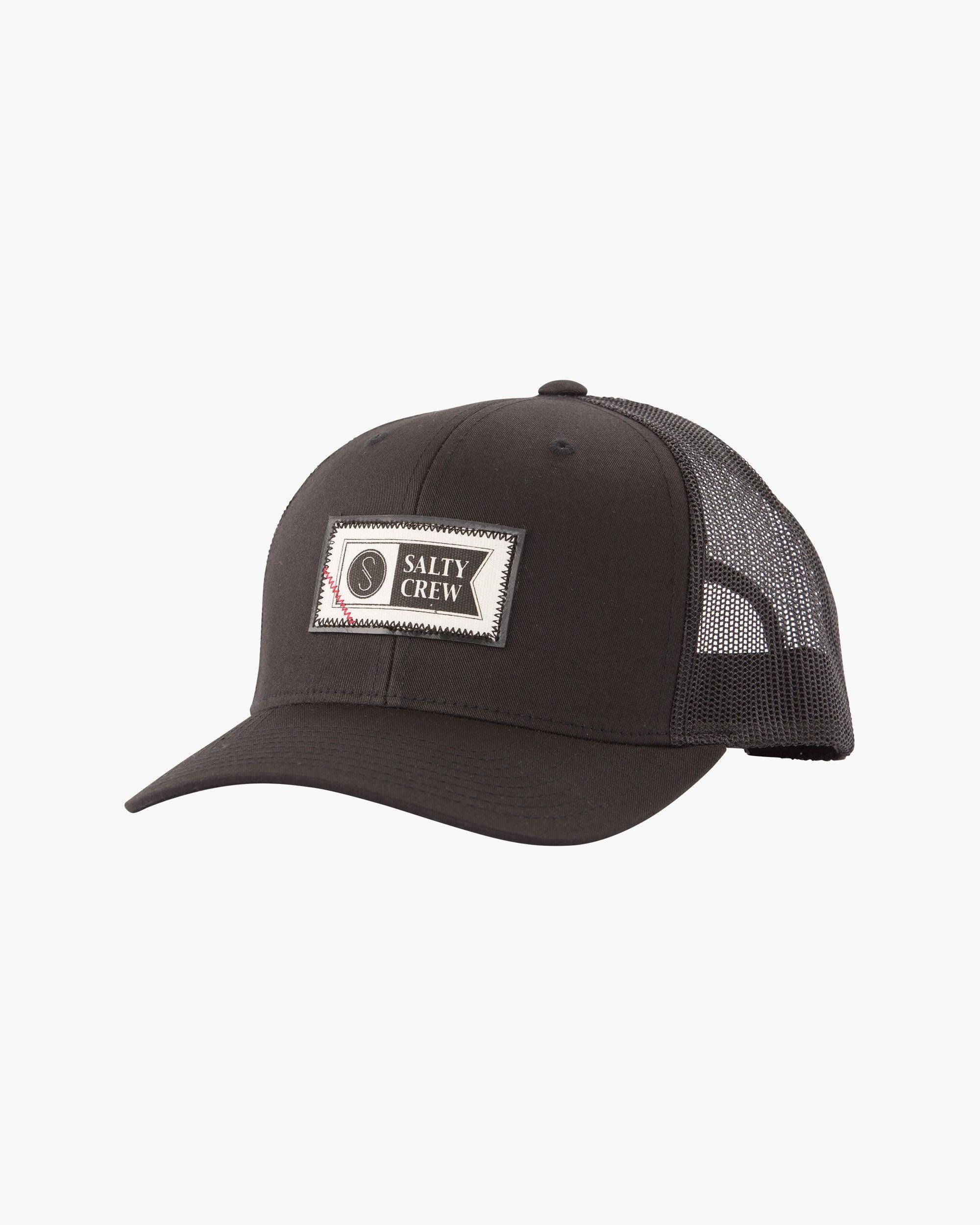 Topstitch Black Retro Trucker Product Image