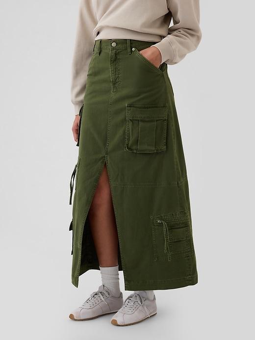 Cargo Maxi Skirt Product Image