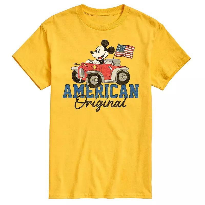 Disneys Mickey Mouse Mens American Original Graphic Tee Product Image