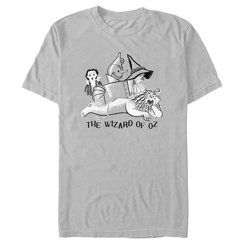 Mens The Wizard of OZ Archival Painting Graphic Tee Product Image