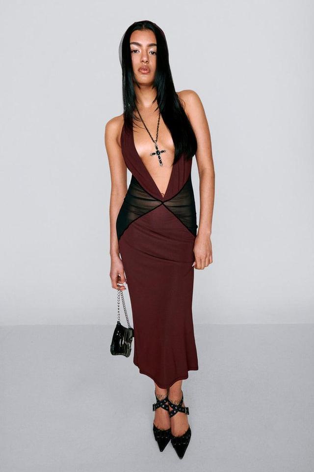 JOAN DRESS - UMBER — UMBER / XS Product Image