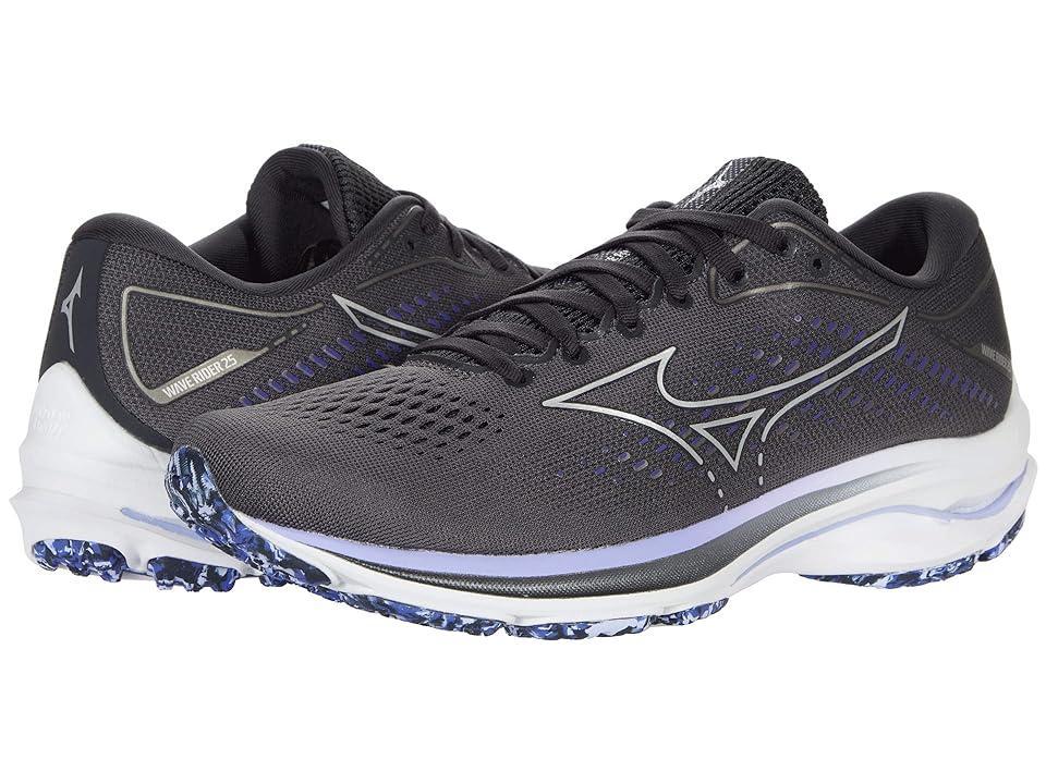 Mizuno Wave Rider 25 (Blackened Pearl) Women's Shoes Product Image