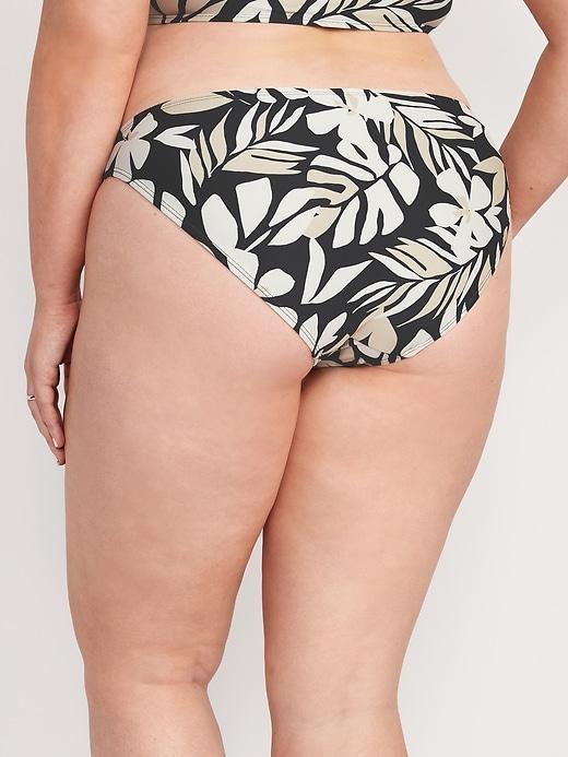 High-Waisted Classic Bikini Swim Bottoms Product Image