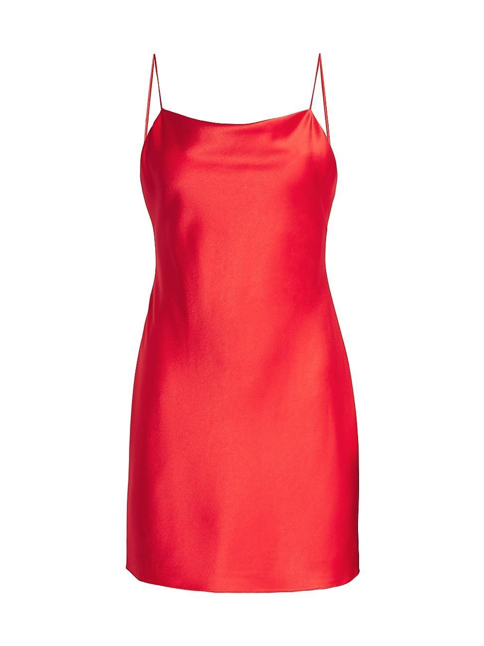 Womens Harmony Mini Slip Dress Product Image