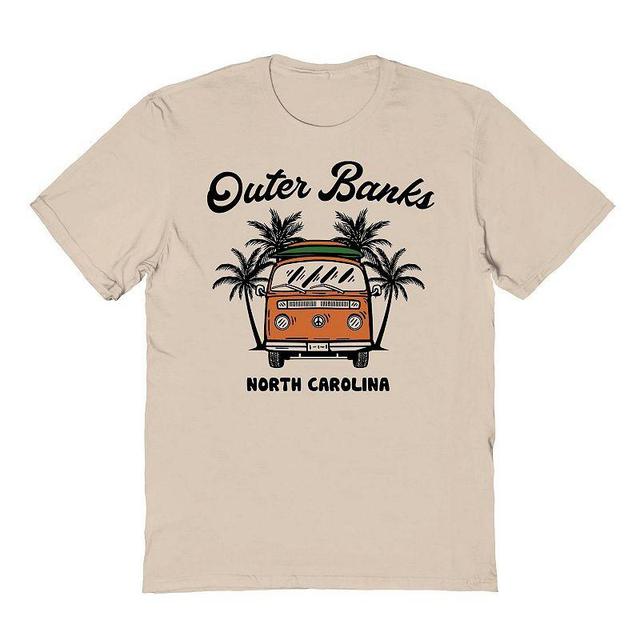 Mens Country Parks Outer Banks Van Graphic Tee Brown Product Image