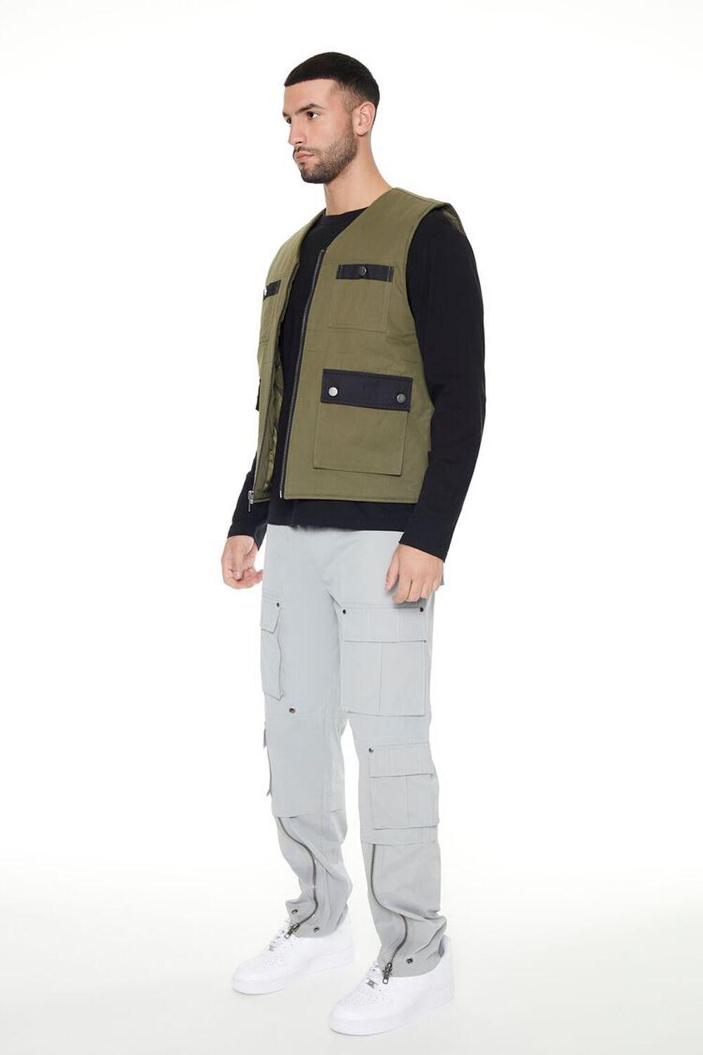 Slim-Fit Utility Cargo Pants | Forever 21 Product Image