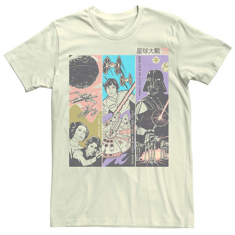 Mens Star Wars Triptych Graphic Tee Product Image