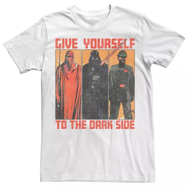 Mens Star Wars The Return Of The Jedi Give Yourself To The Dark Side Panel Tee Product Image