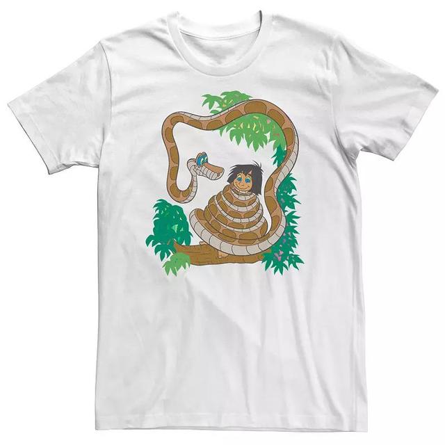 Big & Tall Disney The Jungle BookKaa and Mowgli Tee, Mens Product Image