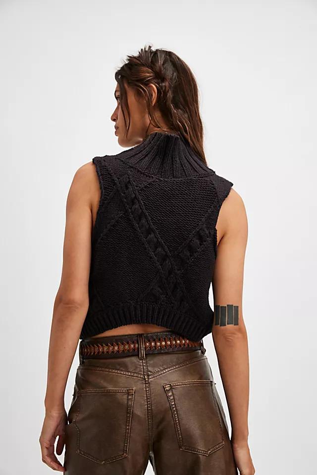 Sasha Turtleneck Vest Product Image