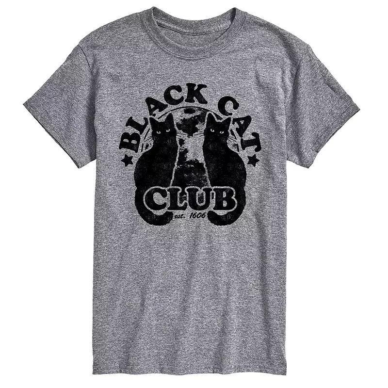 Mens Black Cat Club Tee Product Image