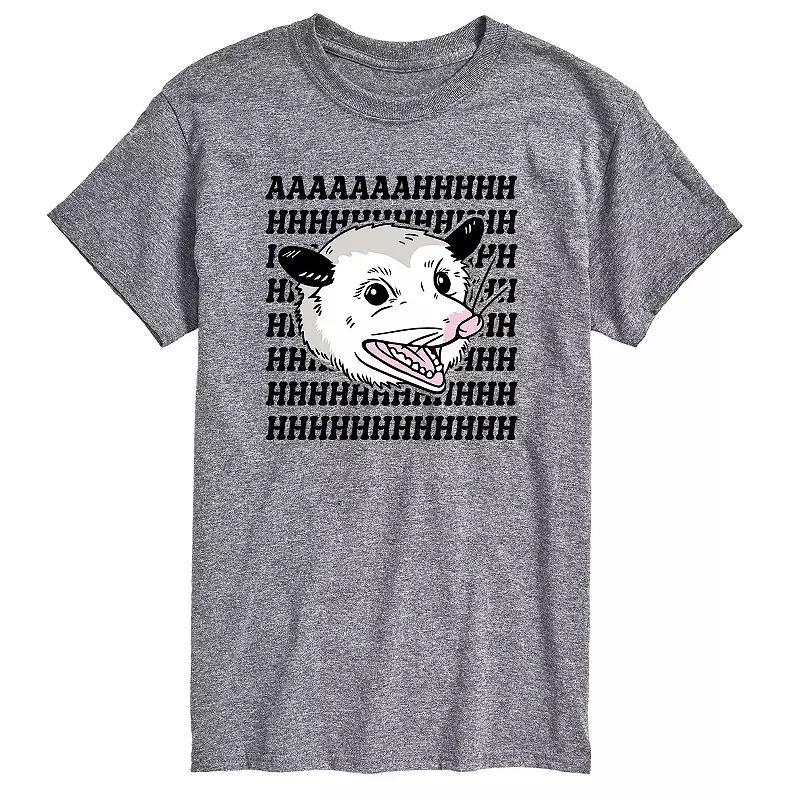 Big & Tall Screaming Possum Graphic Tee, Mens Product Image