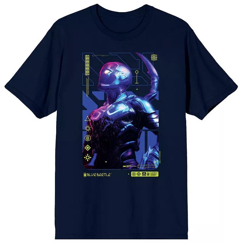 Mens Beetle Superhero Pose Graphic Tee Product Image