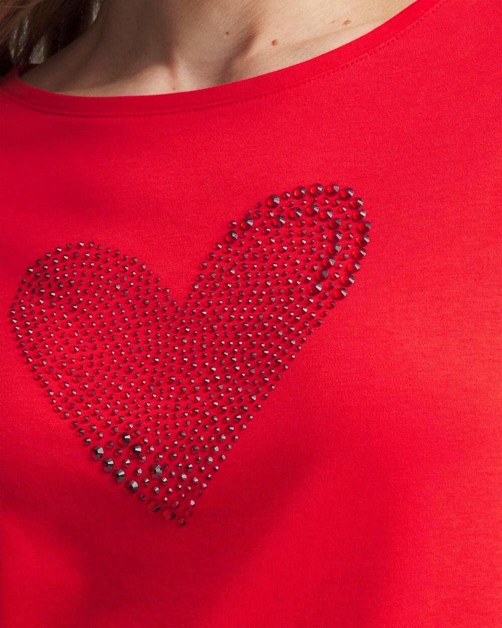 Embellished Valentine's Day Tee Product Image