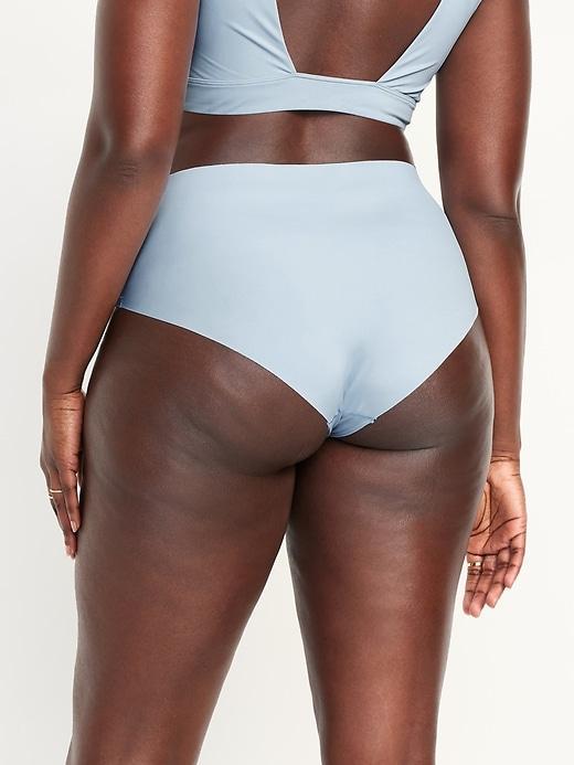 High-Waisted No-Show Brief Underwear Product Image