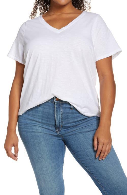 Madewell Whisper Cotton V-Neck T-Shirt Product Image