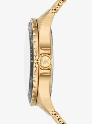 Oversized Pavé Logo -Tone Watch Product Image