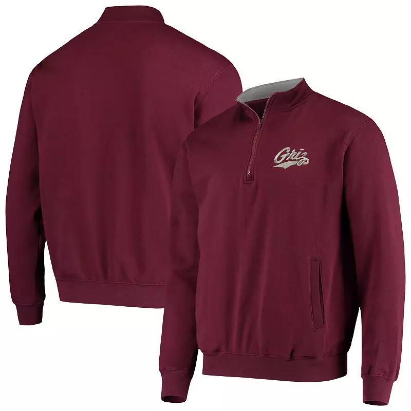 Mens Maroon Montana Grizzlies Tortugas Logo Quarter-Zip Jacket Product Image