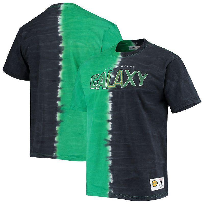 Mens Mitchell & Ness LA Galaxy Vertical Tie-Dye Top Product Image