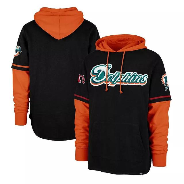 Mens 47 Miami Dolphins Throwback Shortstop Pullover Hoodie Product Image