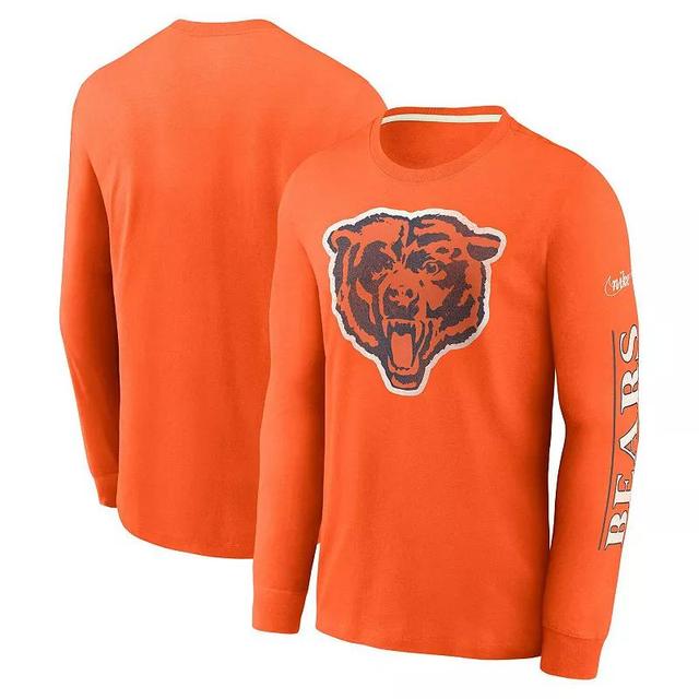 Mens Nike Chicago Bears Fashion Long Sleeve T-Shirt Product Image