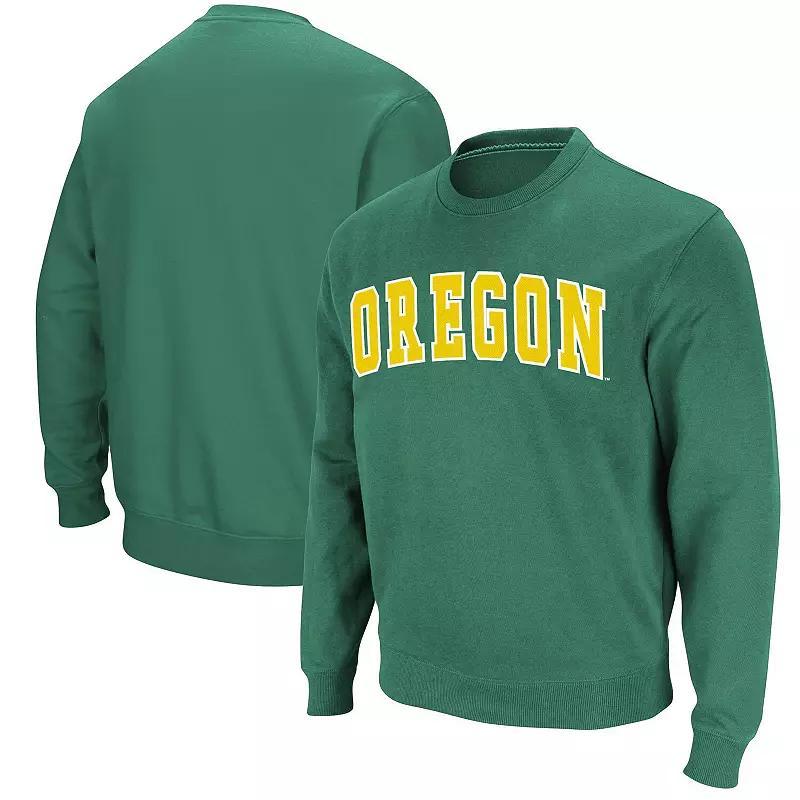 Mens Colosseum Oregon Ducks Arch & Logo Sweatshirt Product Image