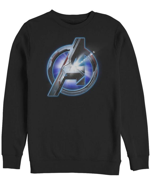 Marvel Mens Avengers Endgame Sunshine Logo, Crewneck Fleece Product Image