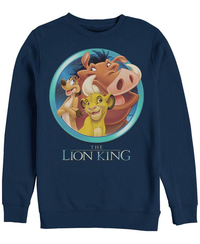 Mens Disneys The Lion King Best Friends Fleece Grey Heather Product Image