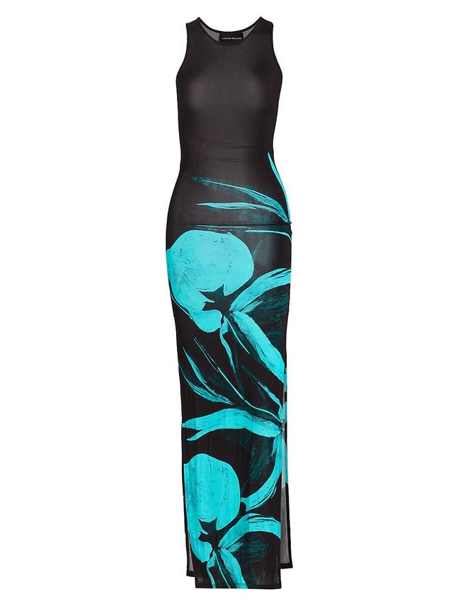 Womens Sea Breeze Floral Body-Con Dress Product Image