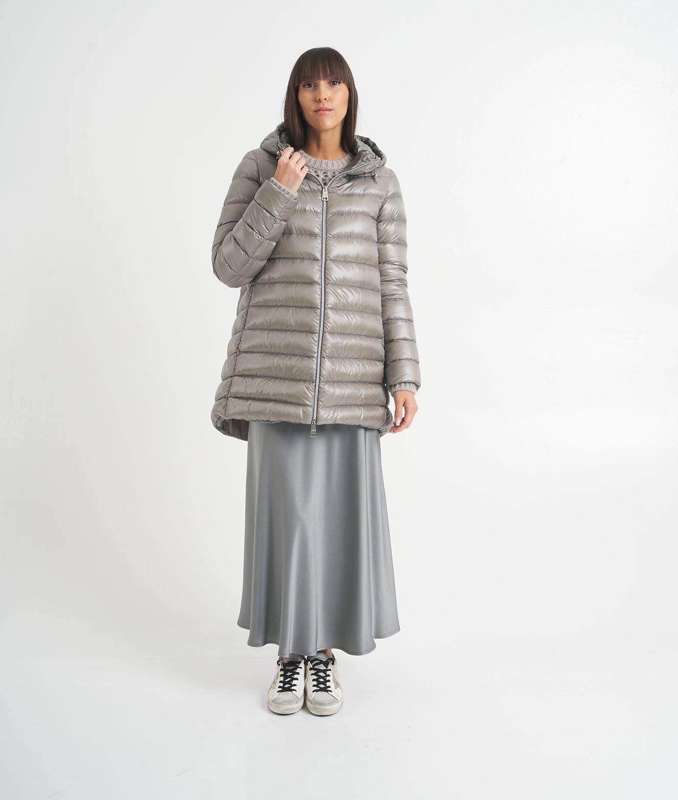 Cappotto trapuntato in piuma Female Product Image