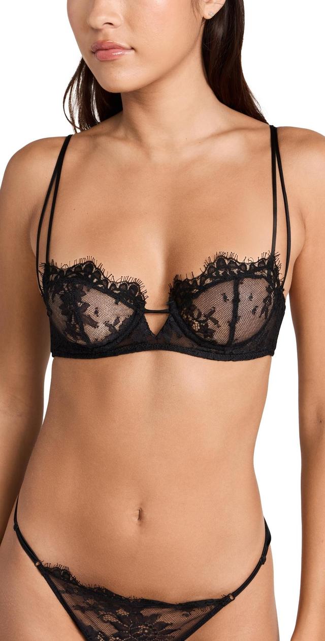 Womens Jolie Lace Underwire Balconette Bra Product Image