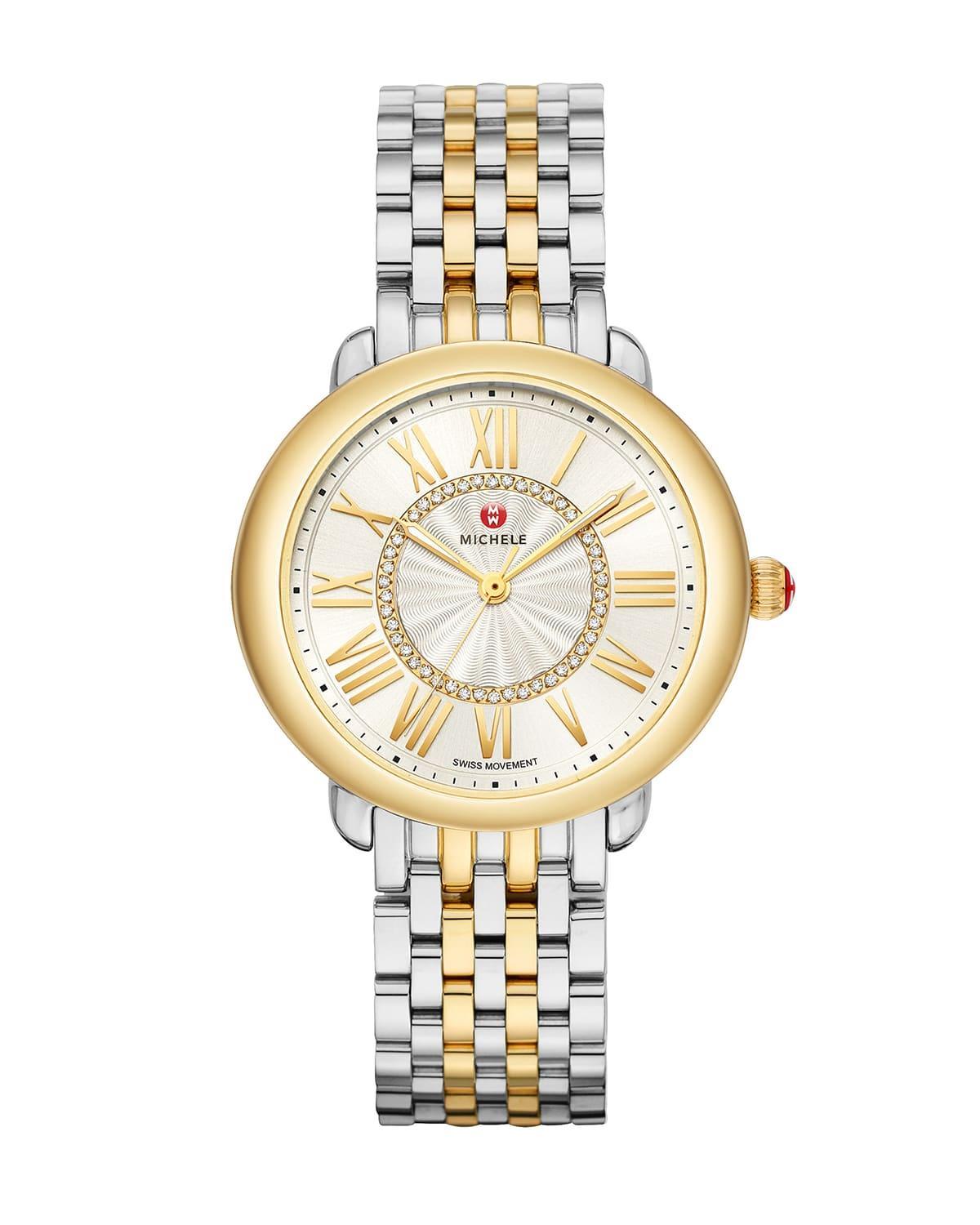 MICHELE Serein Diamond Bracelet Watch, 36mm Product Image