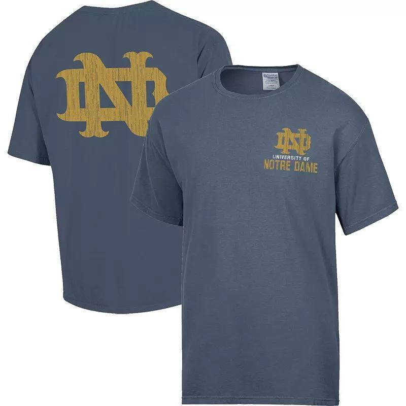 Mens Comfort Wash Steel Notre Dame Fighting Irish Vintage Logo T-Shirt Product Image