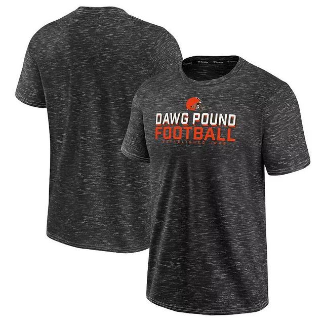 Mens Fanatics Branded Charcoal Cleveland Browns Component T-Shirt Product Image